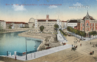Donau Dampfschifffahrts- und Rettungsgesellschaft - Wien - alte historische Fotos Ansichten Bilder Aufnahmen Ansichtskarten 