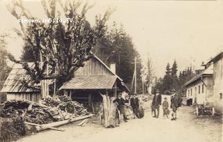 Unterbergen Gehöft Ibounig - Ferlach - alte historische Fotos Ansichten Bilder Aufnahmen Ansichtskarten 