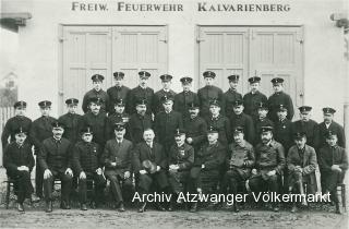 Klagenfurt Freiwillige Feuerwehr Kalvarienberg - Klagenfurt am Wörthersee - alte historische Fotos Ansichten Bilder Aufnahmen Ansichtskarten 