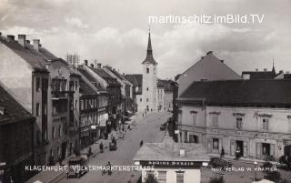 Klagenfurt, Völkermarkterstraße - Klagenfurt am Wörthersee - alte historische Fotos Ansichten Bilder Aufnahmen Ansichtskarten 