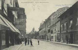Bahnhofstrasse - Klagenfurt am Wörthersee - alte historische Fotos Ansichten Bilder Aufnahmen Ansichtskarten 