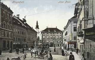 Klagenfurt - Alter Platz  - Klagenfurt am Wörthersee - alte historische Fotos Ansichten Bilder Aufnahmen Ansichtskarten 