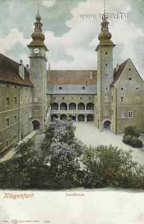 Landhaus - Klagenfurt am Wörthersee - alte historische Fotos Ansichten Bilder Aufnahmen Ansichtskarten 
