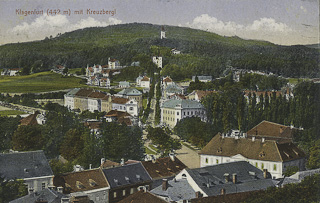 Blick Richtung Krezubergl - Klagenfurt am Wörthersee - alte historische Fotos Ansichten Bilder Aufnahmen Ansichtskarten 