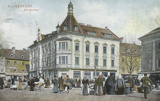 Obstplatz in Klagenfurt - Klagenfurt am Wörthersee - alte historische Fotos Ansichten Bilder Aufnahmen Ansichtskarten 