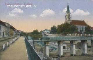 Lendkanal - Klagenfurt am Wörthersee - alte historische Fotos Ansichten Bilder Aufnahmen Ansichtskarten 