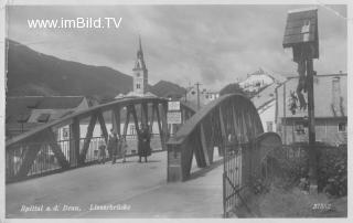 Lieserbrücke - Spittal an der Drau - alte historische Fotos Ansichten Bilder Aufnahmen Ansichtskarten 