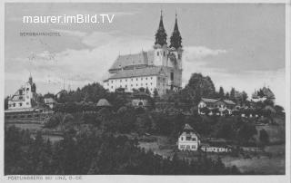 Bergbahnhotel - Linz(Stadt) - alte historische Fotos Ansichten Bilder Aufnahmen Ansichtskarten 