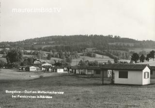 Bungalowdorf am Maltschachersee - alte historische Fotos Ansichten Bilder Aufnahmen Ansichtskarten 
