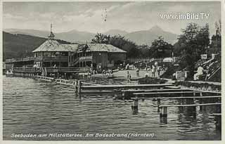 Strandbad Seeboden - Seeboden - alte historische Fotos Ansichten Bilder Aufnahmen Ansichtskarten 