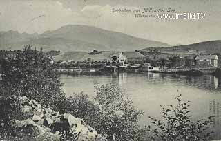 Seeboden - Villenpartie - Seeboden - alte historische Fotos Ansichten Bilder Aufnahmen Ansichtskarten 