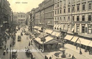 Wien, Graben - Wien  1.,Innere Stadt - alte historische Fotos Ansichten Bilder Aufnahmen Ansichtskarten 