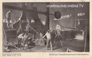 Kapfenberg, Gußstahlwerk  - Bruck an der Mur - alte historische Fotos Ansichten Bilder Aufnahmen Ansichtskarten 