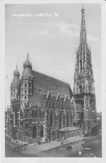 Stephansdom  - Wien - alte historische Fotos Ansichten Bilder Aufnahmen Ansichtskarten 