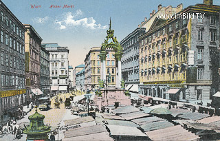 Hoher Markt - Wien - alte historische Fotos Ansichten Bilder Aufnahmen Ansichtskarten 