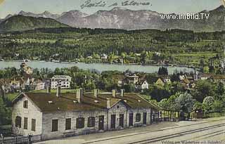 Velden mit Bahnhof - Villach Land - alte historische Fotos Ansichten Bilder Aufnahmen Ansichtskarten 