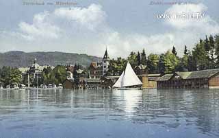 Pörtschach - Etablissement Wahliss - Kärnten - alte historische Fotos Ansichten Bilder Aufnahmen Ansichtskarten 