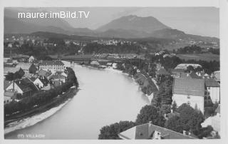 Villach an der Drau - Villach-Innere Stadt - alte historische Fotos Ansichten Bilder Aufnahmen Ansichtskarten 