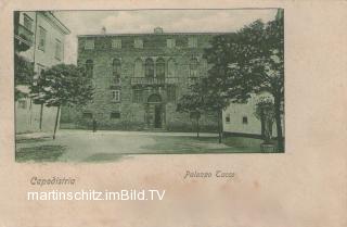 Capodistria, Palazzo Tacco  - Küsten- und Karstgebiet (Obalno-kraška) - alte historische Fotos Ansichten Bilder Aufnahmen Ansichtskarten 