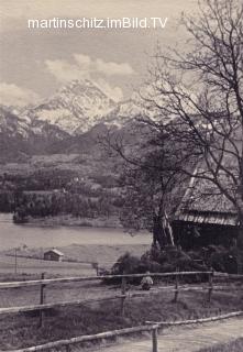 Drobollach, Blick von der heutigen Seepromenade - Villach - alte historische Fotos Ansichten Bilder Aufnahmen Ansichtskarten 