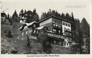 Sonnenhotel Zaubek Kanzelhöhe - Kanzelhöhe - alte historische Fotos Ansichten Bilder Aufnahmen Ansichtskarten 