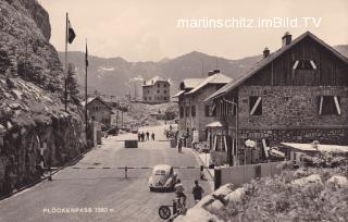 Plöckenpass Grenzübergang nach italien - Kärnten - alte historische Fotos Ansichten Bilder Aufnahmen Ansichtskarten 