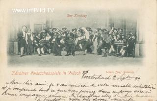 Der Kirchtag - Villach-Innere Stadt - alte historische Fotos Ansichten Bilder Aufnahmen Ansichtskarten 