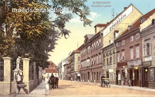 Klagenfurt, Paradeisergasse - Klagenfurt(Stadt) - alte historische Fotos Ansichten Bilder Aufnahmen Ansichtskarten 