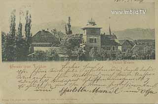 Hotel Wrann - Villach Land - alte historische Fotos Ansichten Bilder Aufnahmen Ansichtskarten 
