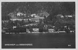 Annenheim am Ossiachersee - Villach Land - alte historische Fotos Ansichten Bilder Aufnahmen Ansichtskarten 