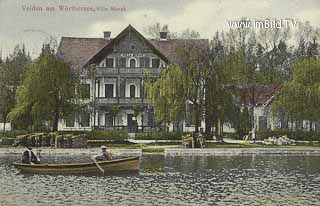 Villa Morak in Velden - Velden am Wörther See - alte historische Fotos Ansichten Bilder Aufnahmen Ansichtskarten 