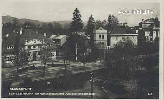 Klagenfurt - Schillerpark - Innere Stadt  (1. Bez) - alte historische Fotos Ansichten Bilder Aufnahmen Ansichtskarten 