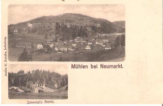 Mühlen bei Neumarkt - Oesterreich - alte historische Fotos Ansichten Bilder Aufnahmen Ansichtskarten 