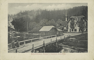 Seeboden - Seebrücke - Spittal an der Drau - alte historische Fotos Ansichten Bilder Aufnahmen Ansichtskarten 