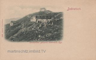 Dobratsch - Restaurant Österreich Rigi - Villach Land - alte historische Fotos Ansichten Bilder Aufnahmen Ansichtskarten 