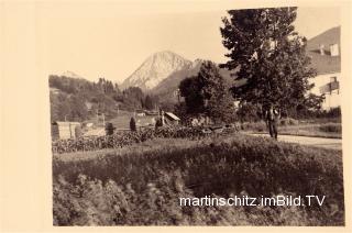 Faak am See, Blick auf den Mittagskogel  - Villach Land - alte historische Fotos Ansichten Bilder Aufnahmen Ansichtskarten 