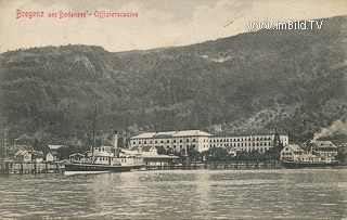 Bregenz - Offizierscasino - alte historische Fotos Ansichten Bilder Aufnahmen Ansichtskarten 