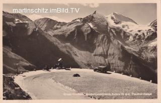 Großglockner Hochalpenstrasse, Kehre 10  - Heiligenblut - alte historische Fotos Ansichten Bilder Aufnahmen Ansichtskarten 