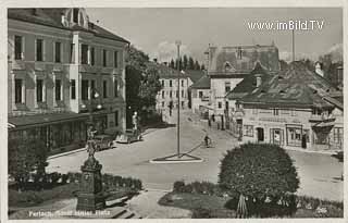 Ferlach - Adolf Hitler Platz - Klagenfurt Land - alte historische Fotos Ansichten Bilder Aufnahmen Ansichtskarten 