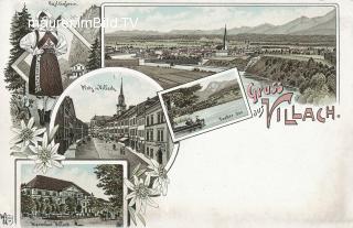 Villach - Villach(Stadt) - alte historische Fotos Ansichten Bilder Aufnahmen Ansichtskarten 