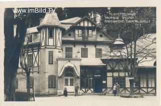 Kurmittelhaus in Warmbad - Villach(Stadt) - alte historische Fotos Ansichten Bilder Aufnahmen Ansichtskarten 
