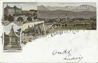 Klagenfurt - Innere Stadt  (1. Bez) - alte historische Fotos Ansichten Bilder Aufnahmen Ansichtskarten 