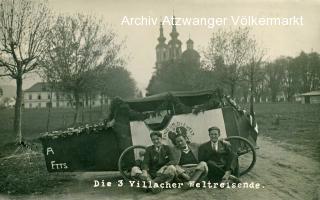 Villacher Weltreisende - Villach(Stadt) - alte historische Fotos Ansichten Bilder Aufnahmen Ansichtskarten 