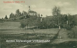 Oswaldiberg bei Villach - Villach(Stadt) - alte historische Fotos Ansichten Bilder Aufnahmen Ansichtskarten 