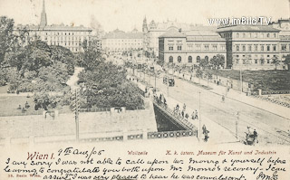 Wien - Wollzeile - Wien,Innere Stadt - alte historische Fotos Ansichten Bilder Aufnahmen Ansichtskarten 