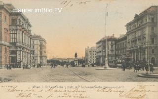 Schwarzenbergplatz - Wien,Innere Stadt - alte historische Fotos Ansichten Bilder Aufnahmen Ansichtskarten 