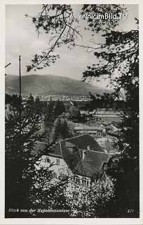 Blick von der Napoleonwiese - Villach - alte historische Fotos Ansichten Bilder Aufnahmen Ansichtskarten 