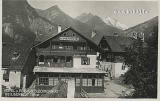 Heiligenblut - Glocknerwirt - alte historische Fotos Ansichten Bilder Aufnahmen Ansichtskarten 