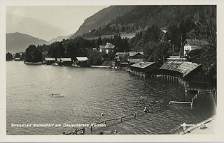 Strandbad Weneberger - Treffen am Ossiacher See - alte historische Fotos Ansichten Bilder Aufnahmen Ansichtskarten 