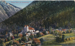 Maria Schutz am Semmering - Niederösterreich - alte historische Fotos Ansichten Bilder Aufnahmen Ansichtskarten 